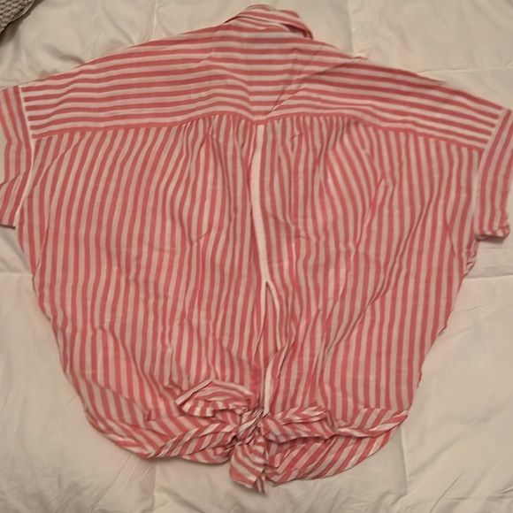 Madewell Tie-Back Central Shirt XXS - Picture 4 of 5